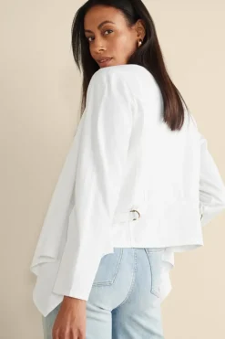 Sale Soft Surroundings Alicante Linen Blend Topper Black