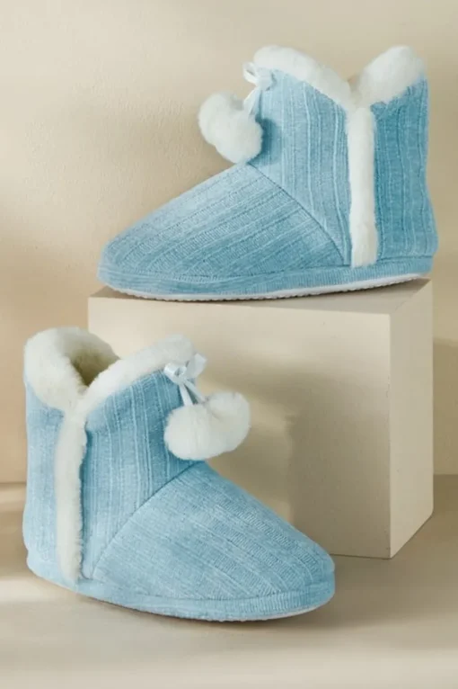 Outlet Soft Surroundings Ashlyn Cabled Bootie Slippers
