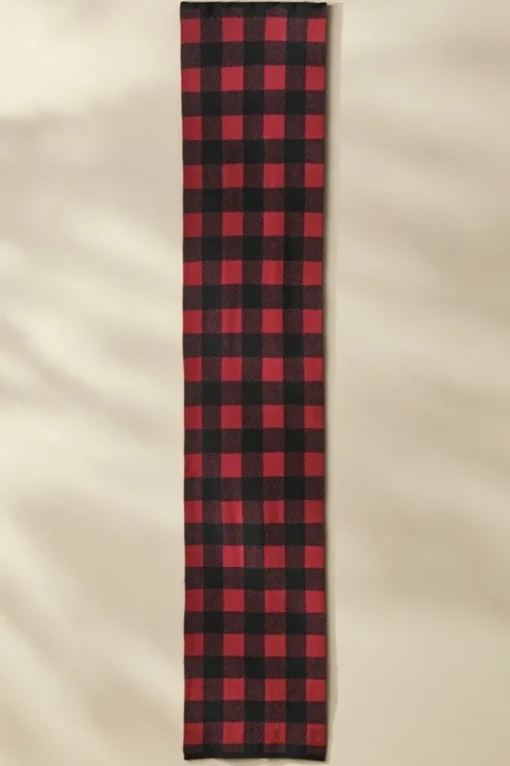 Fashion Soft Surroundings Bera Plaid Scarf RioRedBuffaloCheck