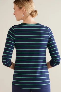 Fashion Soft Surroundings Fina French Terry Tee