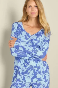 Hot Soft Surroundings Harmonia Bamboo Sleep Top SketchGardenPersianJew