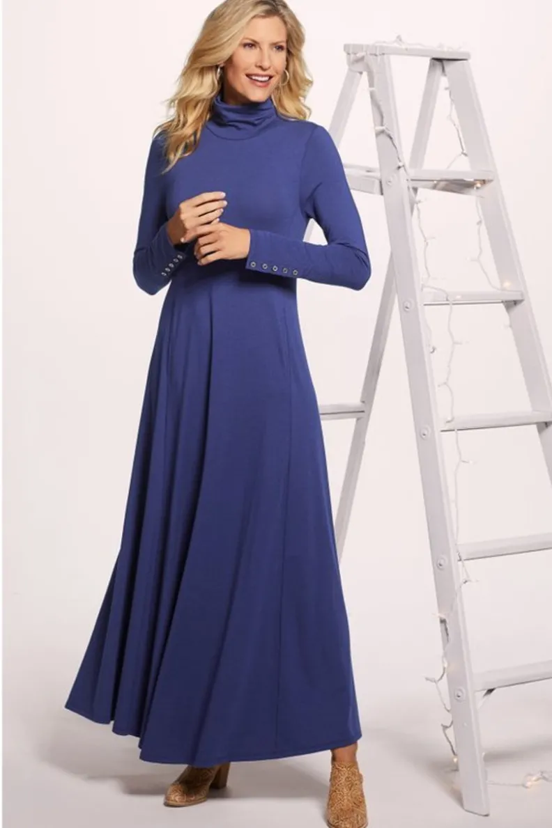 Hot Soft Surroundings Jackie Knit Maxi Dress