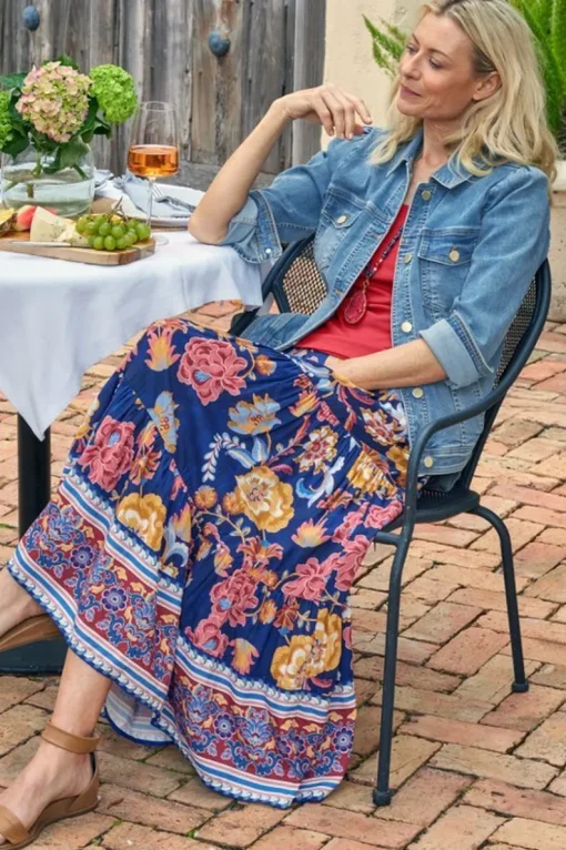 Online Soft Surroundings Kara Skirt HarvestScarf