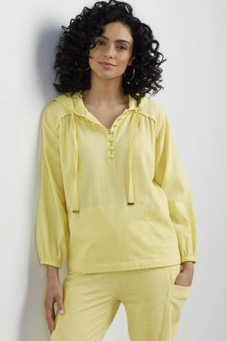 Fashion Soft Surroundings Lanai Hoodie BayLeaf