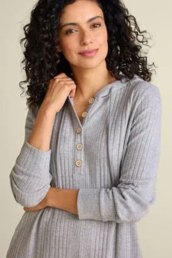 Clearance Soft Surroundings Loungy Lover Dress HeatherGrey