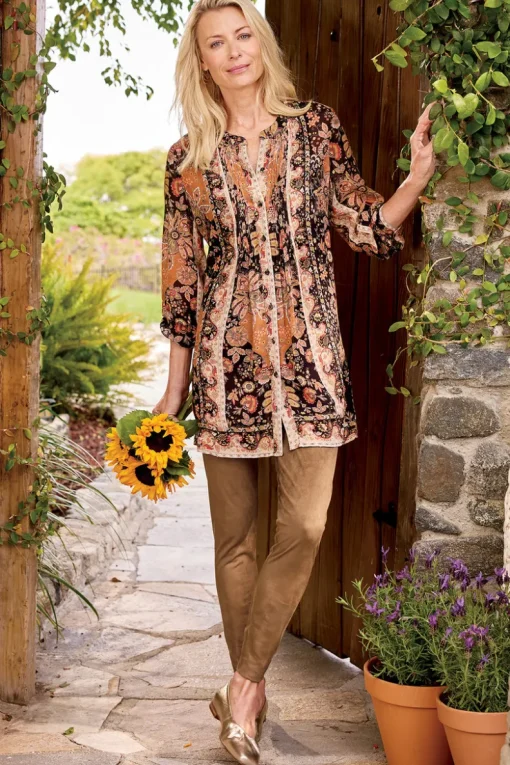 Sale Soft Surroundings Makara Tunic Top & Tank