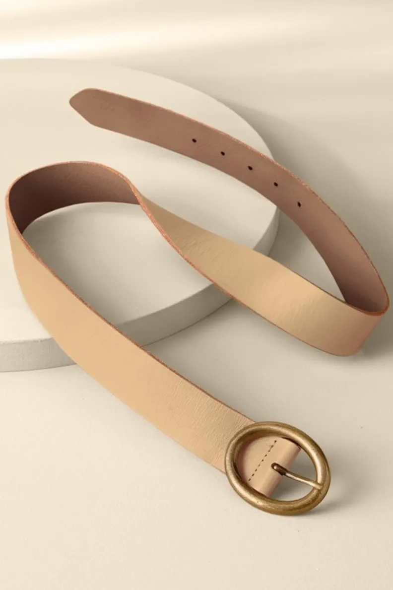 Clearance Soft Surroundings Monaco Leather Belt
