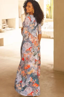 Sale Soft Surroundings Nanette Dress MultiOrange