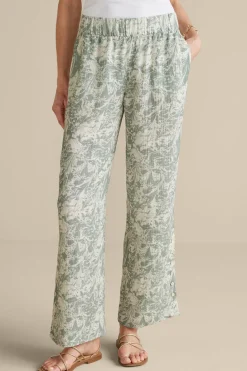 Fashion Soft Surroundings Oceo Gauze Wide-Leg Pants