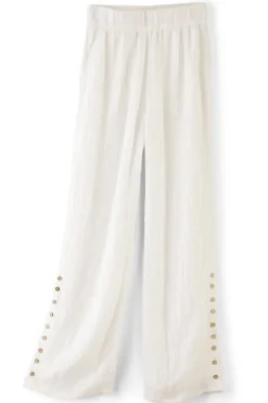 Fashion Soft Surroundings Oceo Gauze Wide-Leg Pants