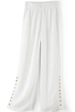 Fashion Soft Surroundings Oceo Gauze Wide-Leg Pants