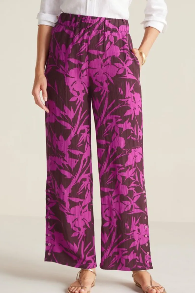 Fashion Soft Surroundings Oceo Gauze Wide-Leg Pants