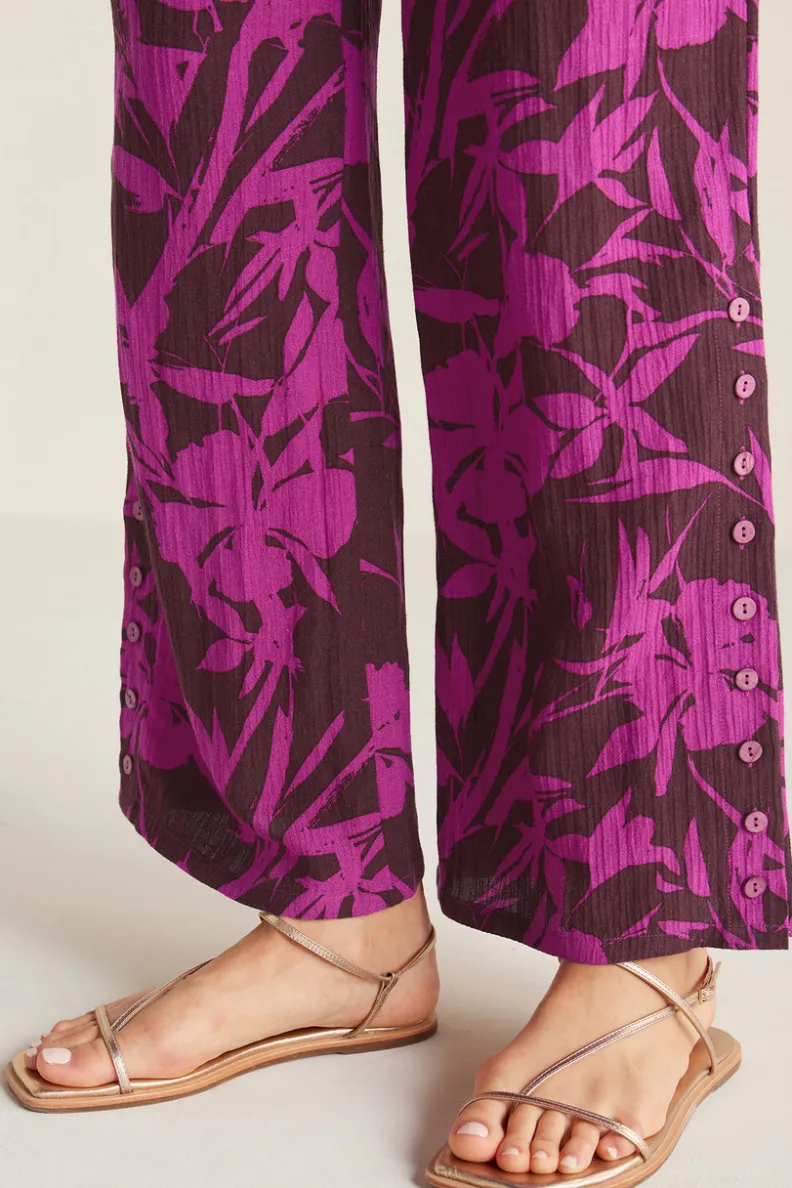 Fashion Soft Surroundings Oceo Gauze Wide-Leg Pants