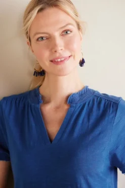 Best Soft Surroundings Presley Short Dress Sapphire