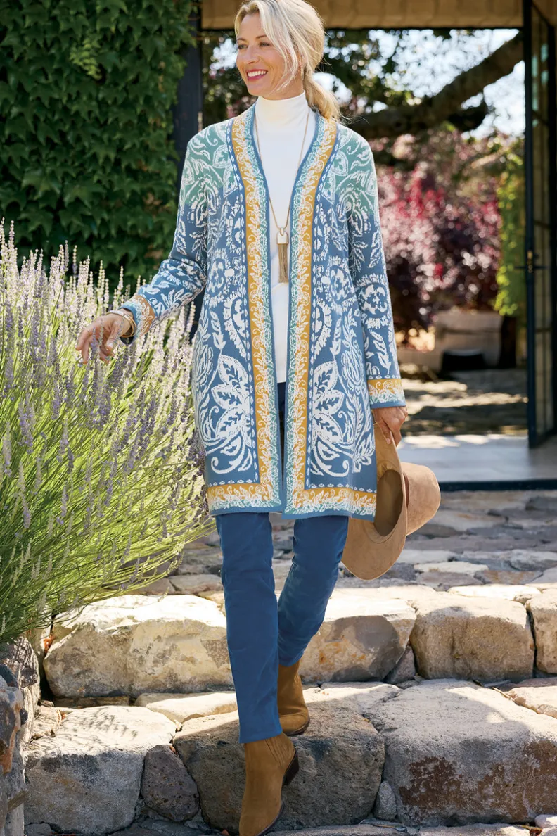 Best Soft Surroundings Rockland Corduroy Slim Leg Pull On Pants