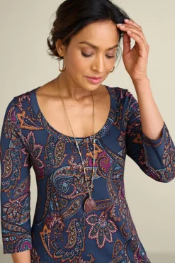 Best Soft Surroundings Santiago 3/4 Sleeve Dress