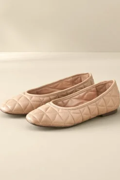Best Soft Surroundings Schutz Arissa Quilted Ballet Flat