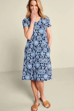 Fashion Soft Surroundings Soft Essential Supima T-Shirt Dress