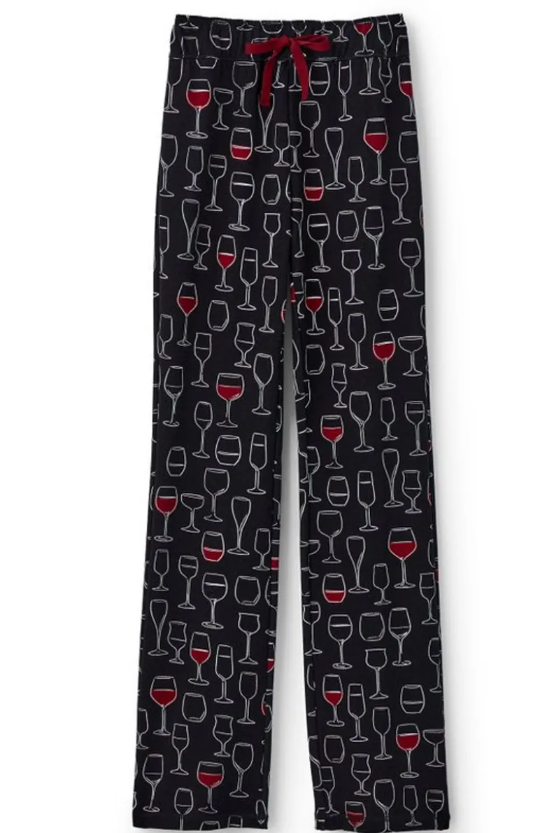 Best Soft Surroundings Wine Down Sleep Pants WineDown